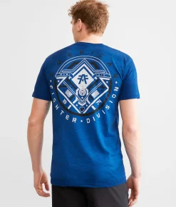 American Fighter Clearview T-Shirt Palace Blue Limoges Hot