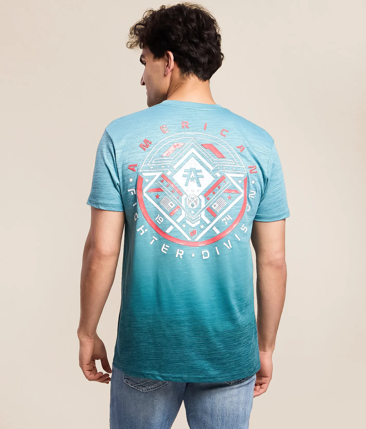 American Fighter Clear View T-Shirt Coastal Shade Colonial Bl Outlet