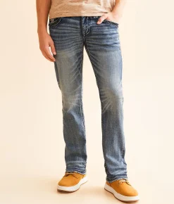 Rock Revival Clifford Straight Stretch Jean Clifford J202 Hot