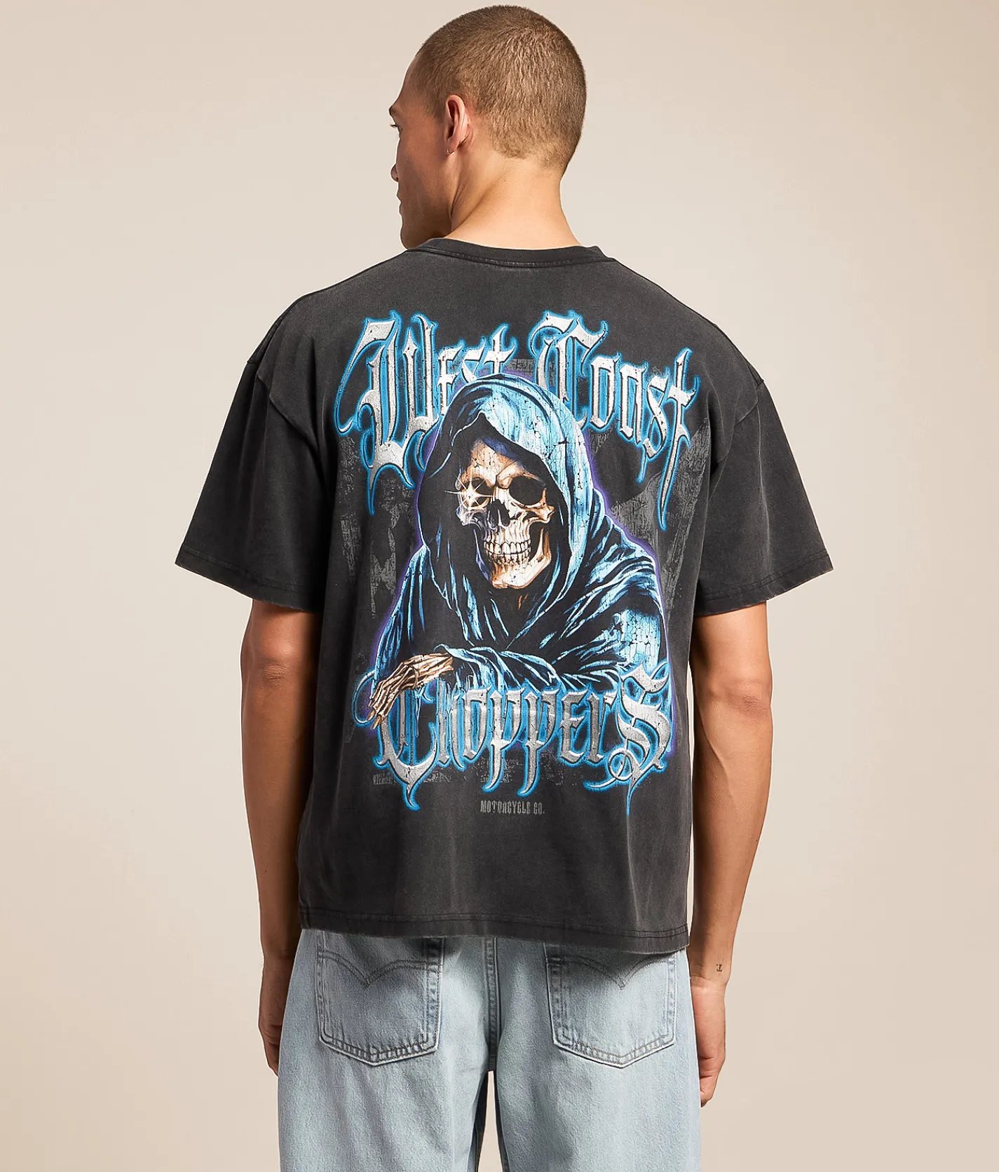 ID Supply Co. Cloaked Boxy T-Shirt Washed Black Best
