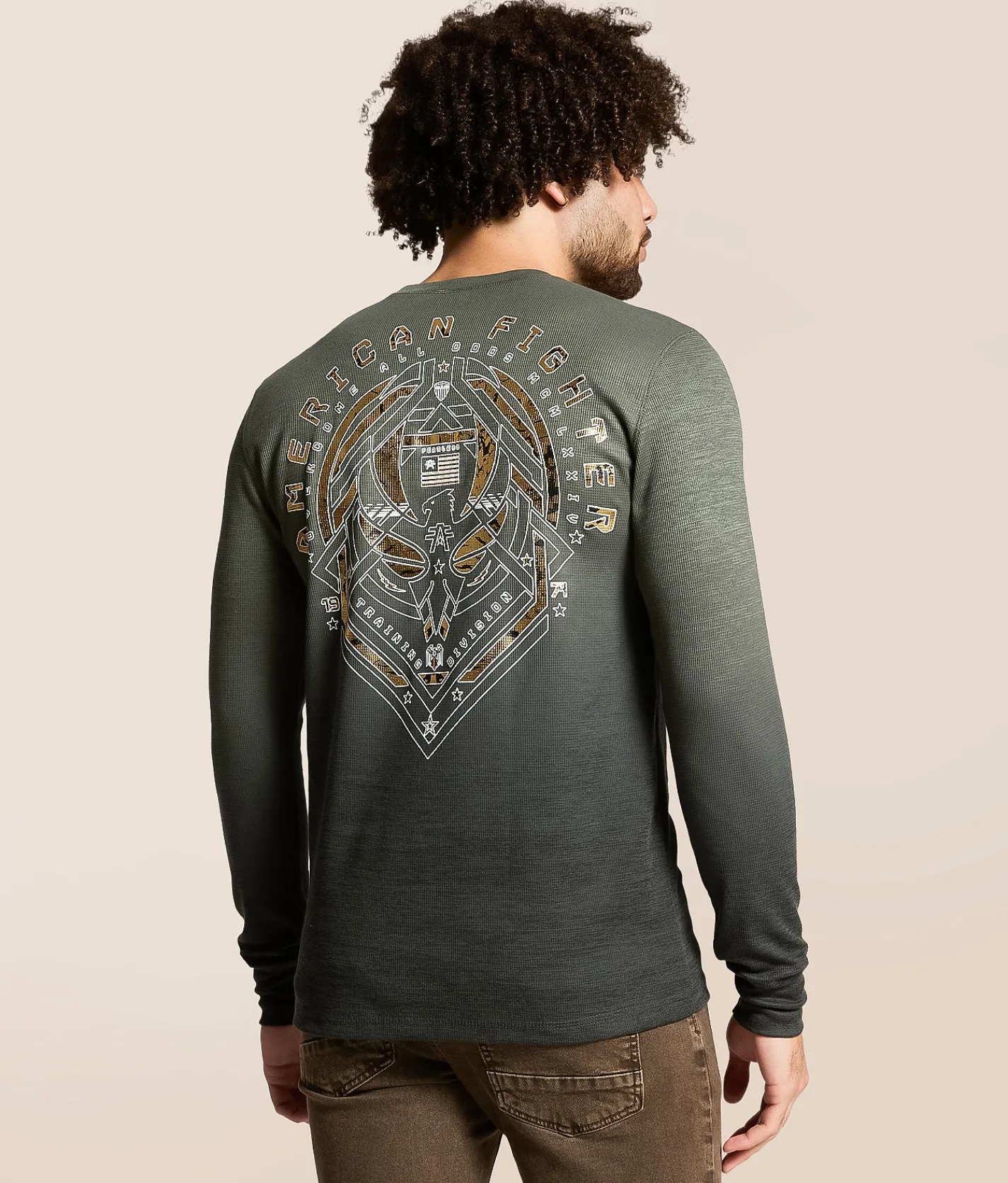 Graphic T-Shirts | American Fighter Cloverport Thermal Mulled Basil Kambaba