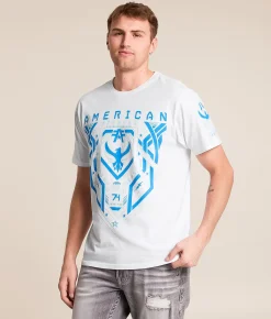 Tops|Graphic T-Shirts | American Fighter Cloverport T-Shirt White