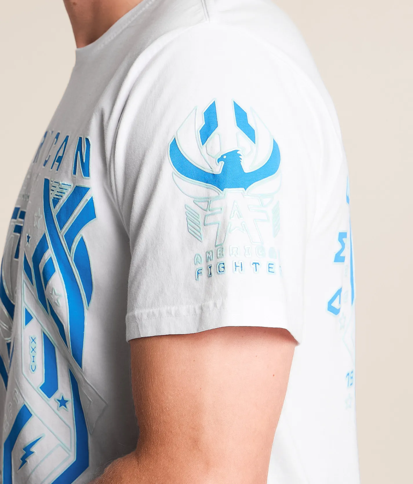 Tops|Graphic T-Shirts | American Fighter Cloverport T-Shirt White