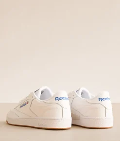 Activewear|Shoes | Reebok® Club C 85 Leather Sneaker White Royal Gum
