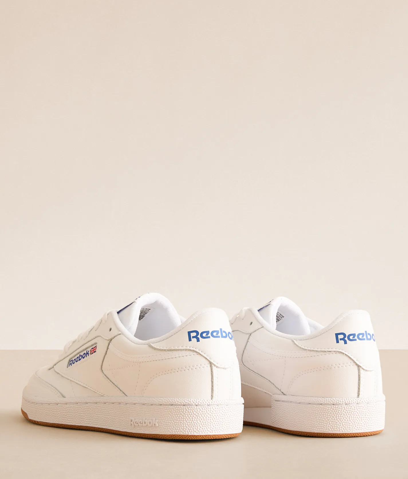 Activewear|Shoes | Reebok® Club C 85 Leather Sneaker White Royal Gum