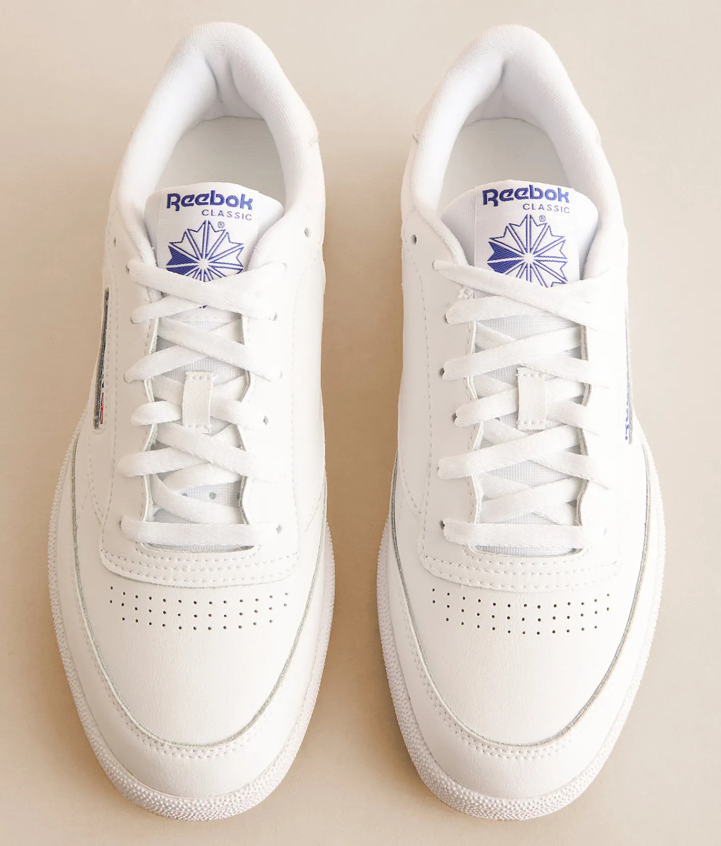 Activewear|Shoes | Reebok® Club C 85 Leather Sneaker White Royal Gum