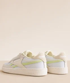 Reebok® Club C Revenge Leather Sneaker Stucco Vincha Papwht Online