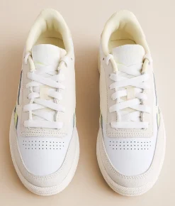 Reebok® Club C Revenge Leather Sneaker Stucco Vincha Papwht Online