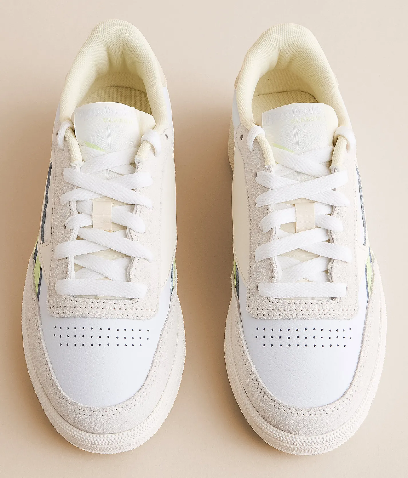 Reebok® Club C Revenge Leather Sneaker Stucco Vincha Papwht Online