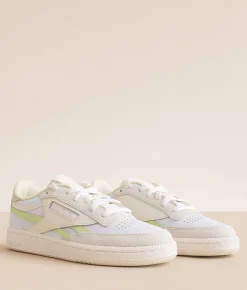 Reebok® Club C Revenge Leather Sneaker Stucco Vincha Papwht Online