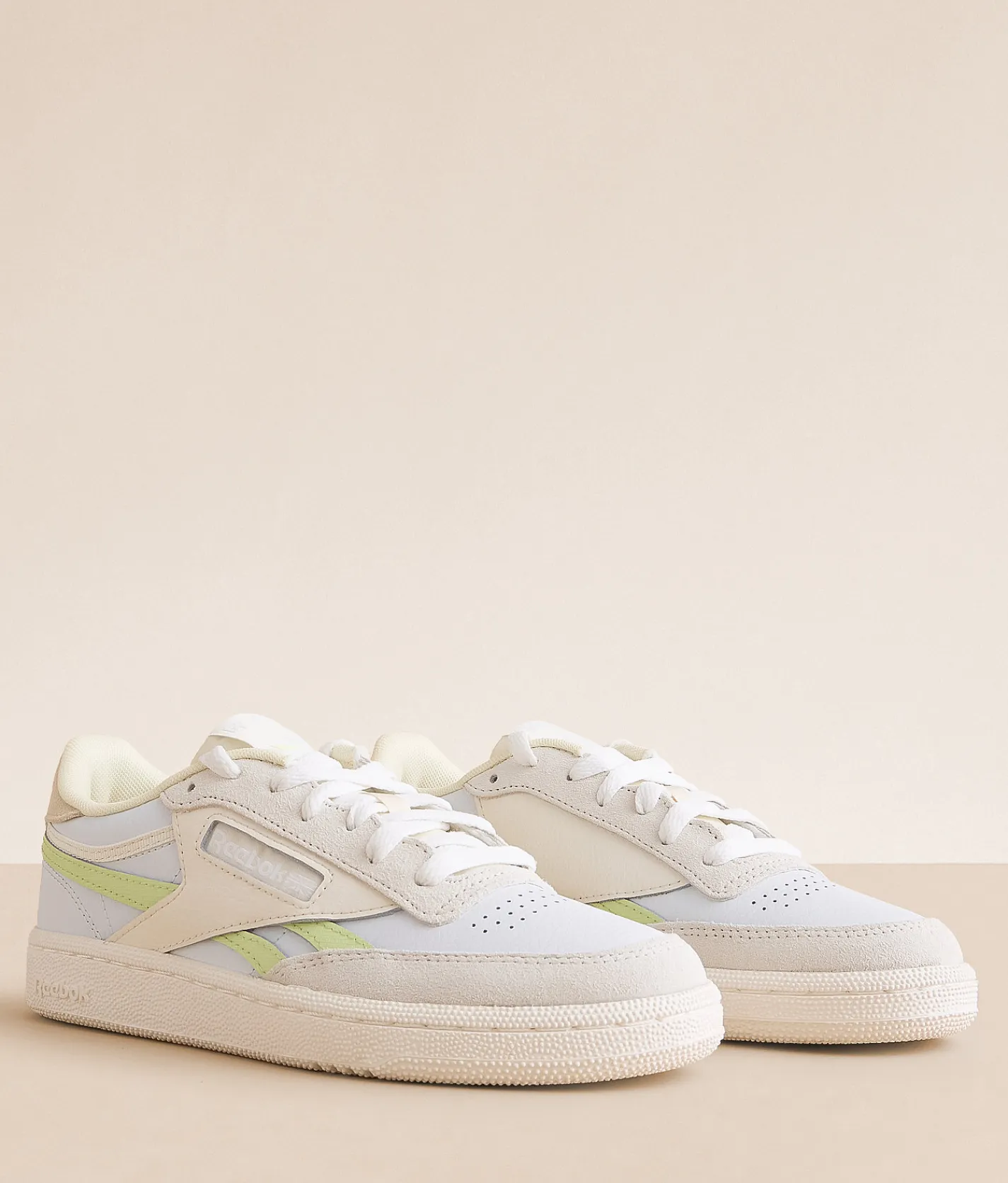 Reebok® Club C Revenge Leather Sneaker Stucco Vincha Papwht Online