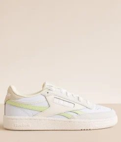 Reebok® Club C Revenge Leather Sneaker Stucco Vincha Papwht Online