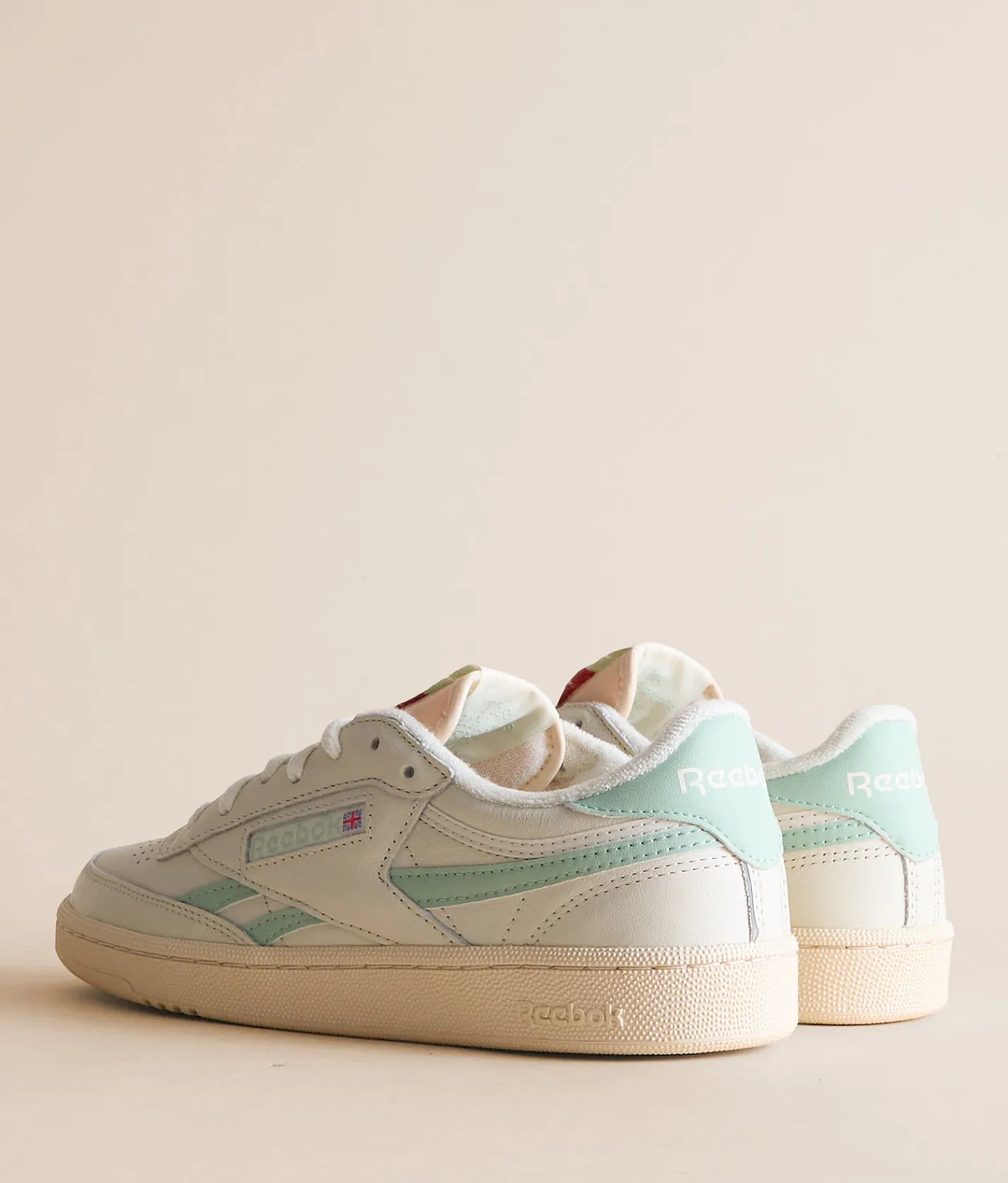 Shoes | Reebok® Club C Revenge Vintage Leather Sneaker Chalk Green White