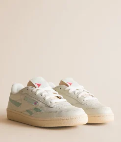 Shoes | Reebok® Club C Revenge Vintage Leather Sneaker Chalk Green White