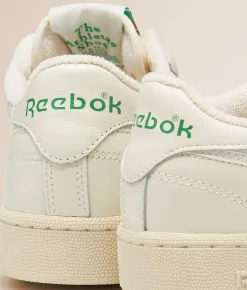 Activewear|Shoes | Reebok® Club C 85 Vintage Leather Sneaker Chalk Paperwhite Glen Gre