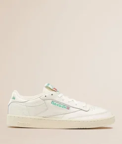 Activewear|Shoes | Reebok® Club C 85 Vintage Leather Sneaker Chalk Paperwhite Glen Gre