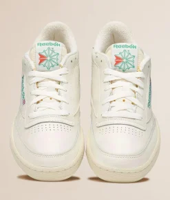 Activewear|Shoes | Reebok® Club C 85 Vintage Leather Sneaker Chalk Paperwhite Glen Gre