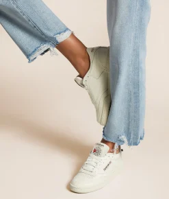 Reebok® Club C 85 Vintage Leather Sneaker Chalk Chalk Rosegold Outlet