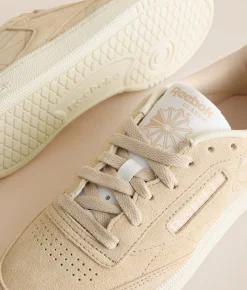Shoes|Activewear | Reebok® Club C 85 Vintage Leather Sneaker Tan Sand Clay