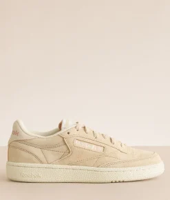 Shoes|Activewear | Reebok® Club C 85 Vintage Leather Sneaker Tan Sand Clay