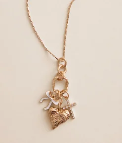Accessories | BKE Cluster Charm Necklace Gold