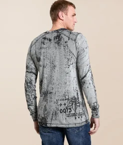 Affliction Coaxial Reversible Thermal White Black Sale