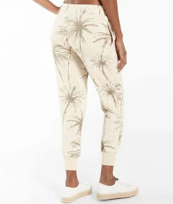 Bottoms | Z Supply Coconut Palm Jogger Sweatpant Grey