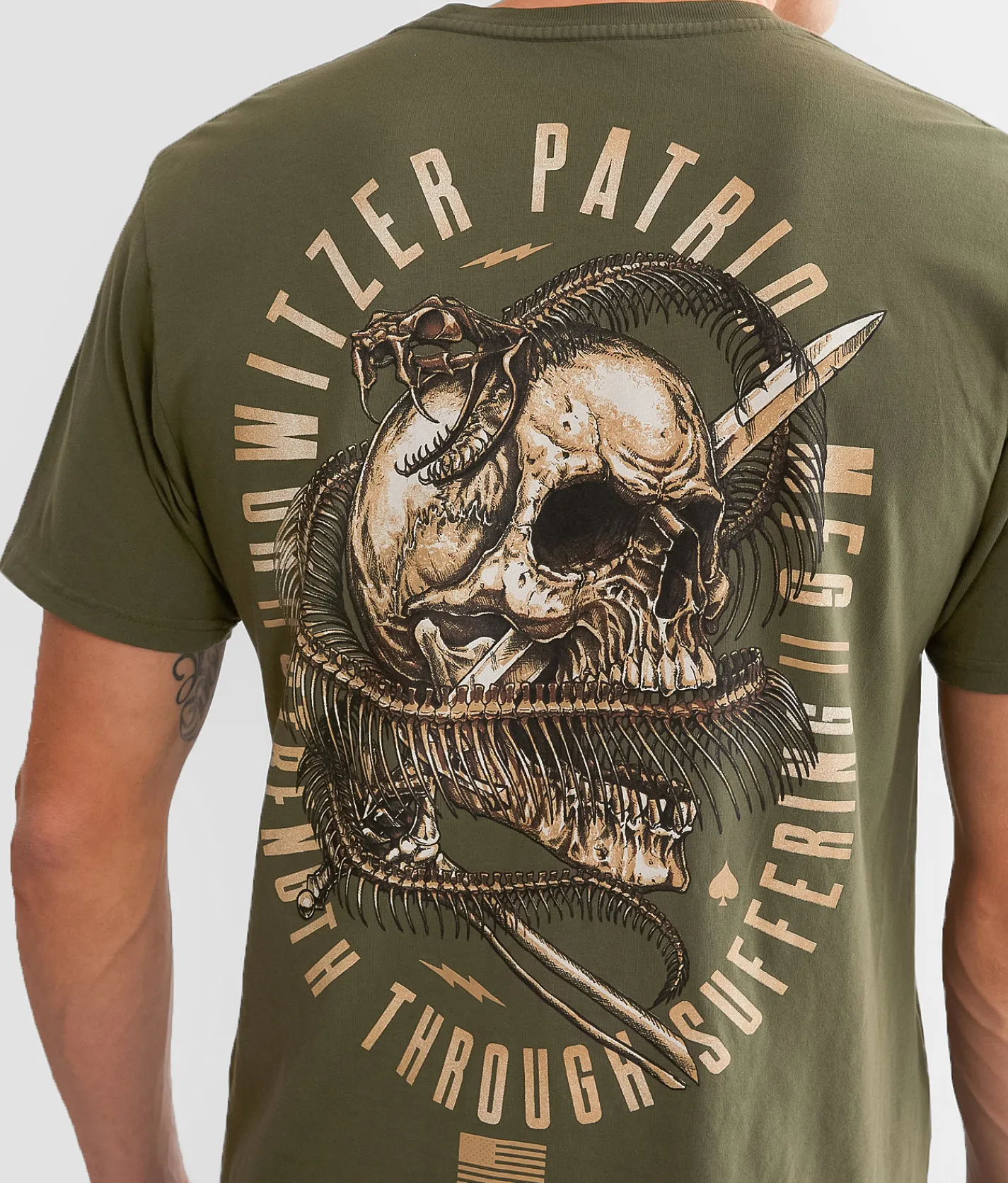 Howitzer Coil T-Shirt Olive Hot
