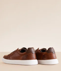 Outpost Makers Cole Leather Sneaker Cognac Online