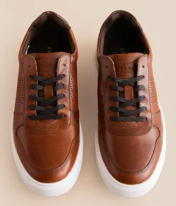 Outpost Makers Cole Leather Sneaker Cognac Online