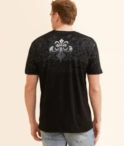 Affliction Collapse T-Shirt Black Discount