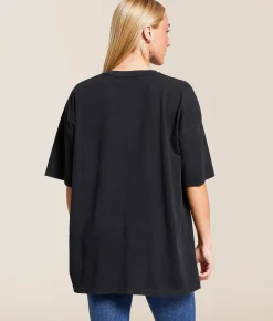 Gameday SOCIAL® Colorado Buffaloes Oversized T-Shirt Washed Black Discount