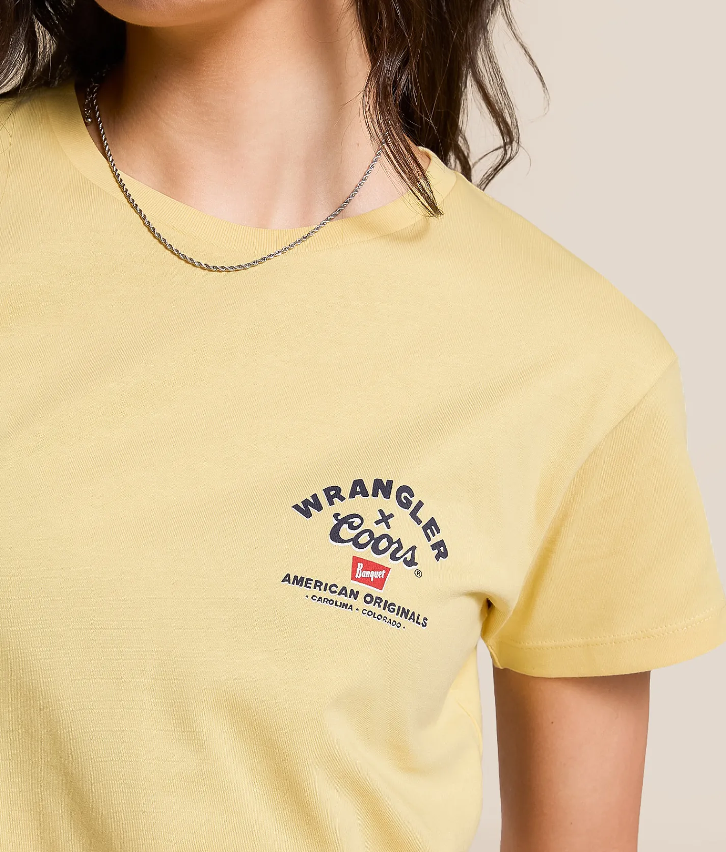 Tops | Wrangler® x Coors® Colorado T-Shirt Buff Yellow