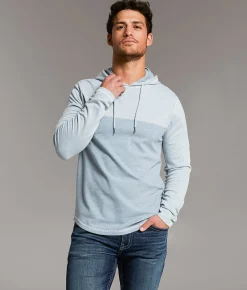 BKE Color Block Hoodie Slate Clearance