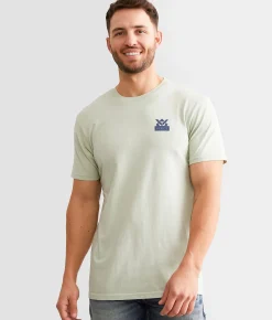 Veece Color Block T-Shirt Seafoam Sale