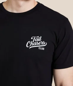 Tail Chasers Club Colorful Duck T-Shirt Black Sale