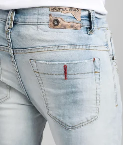 Industrial Indigo Color Pop Skinny Stretch Jean Indigo Hot