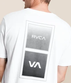 RVCA Color Stack T-Shirt White Outlet