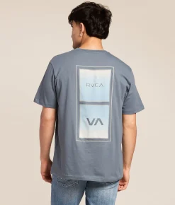 RVCA Color Stack T-Shirt Vintage Navy Online