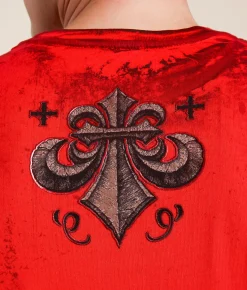 Affliction Colossal Force T-Shirt Bright Red Online