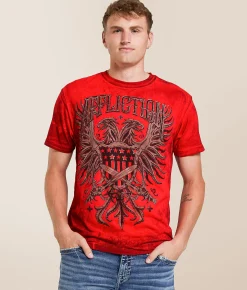 Affliction Colossal Force T-Shirt Bright Red Online