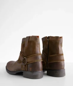 Roan by Bed Stu Colton II Leather Boot Black Greenland White BFS Online