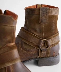 Roan by Bed Stu Colton II Leather Boot Black Greenland White BFS Online