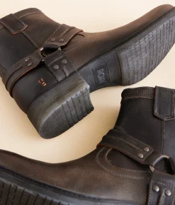 Shoes | Roan by Bed Stu Colton IV Leather Boot Black Greenland