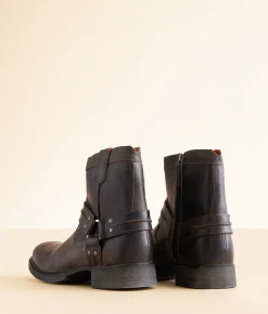 Shoes | Roan by Bed Stu Colton IV Leather Boot Black Greenland
