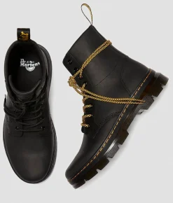 Shoes | Dr. Martens Combs Leather Combat Boot Black