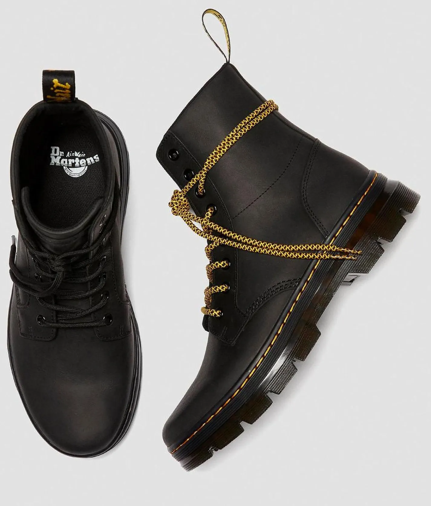 Shoes | Dr. Martens Combs Leather Combat Boot Black