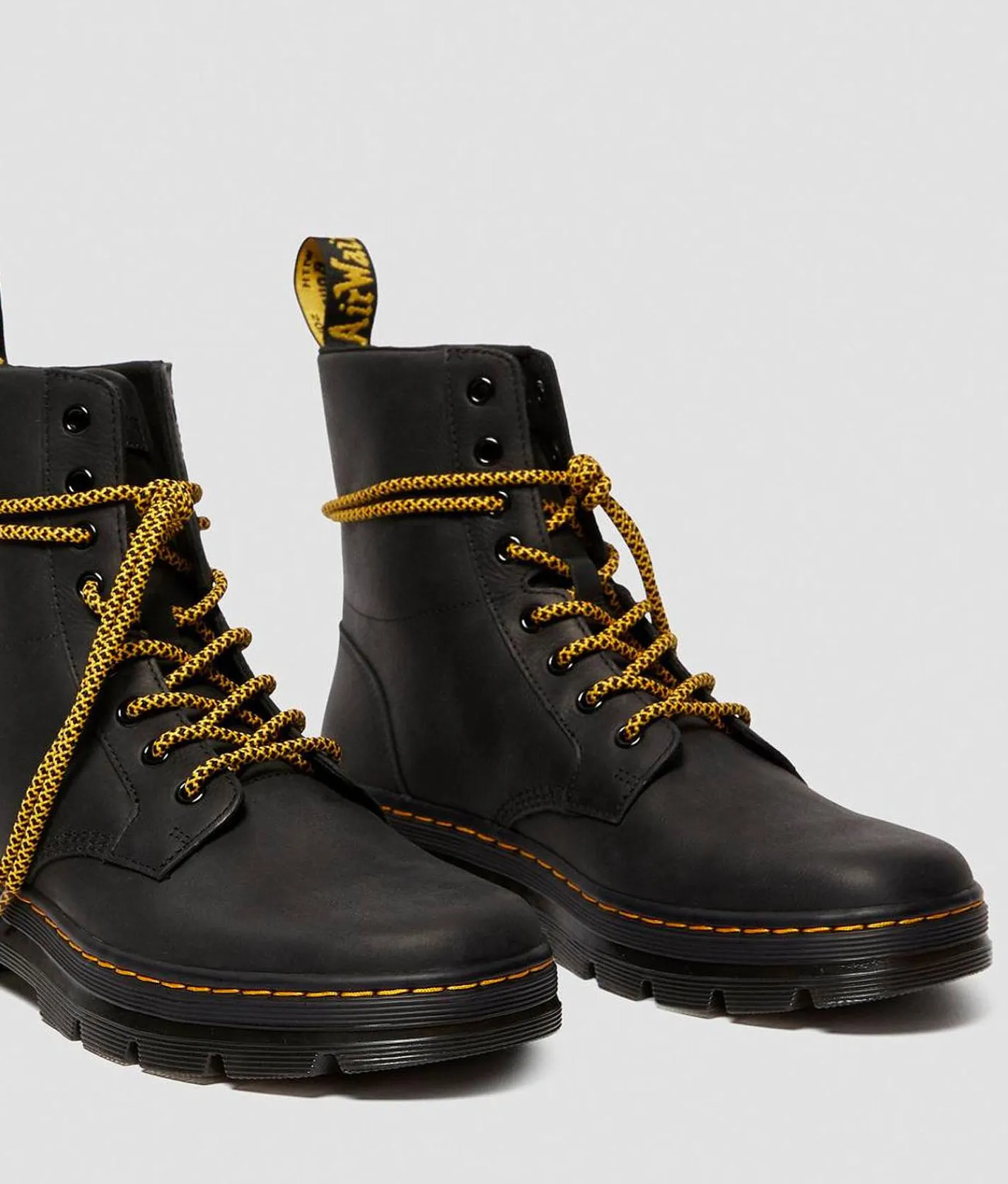 Shoes | Dr. Martens Combs Leather Combat Boot Black