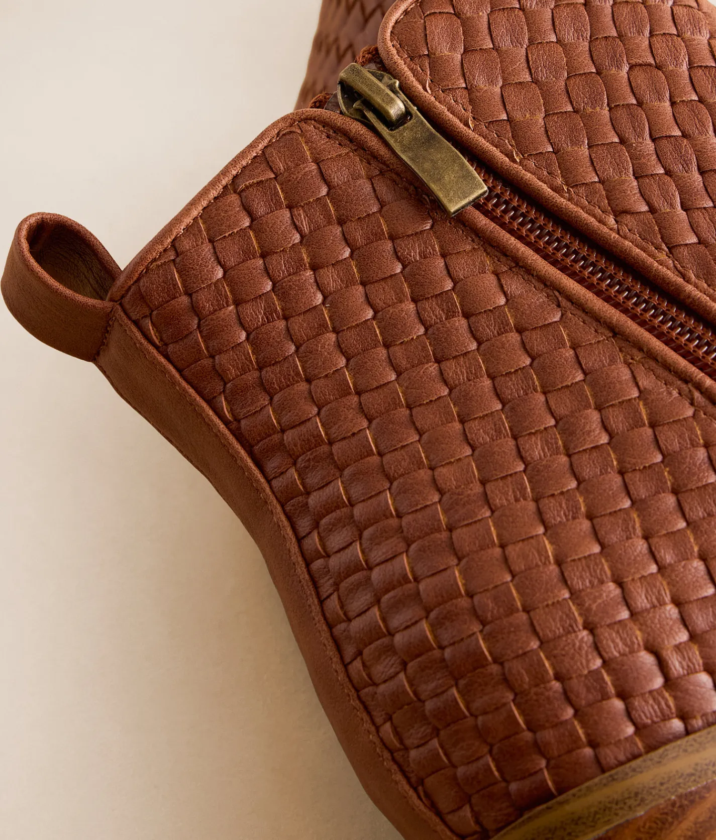 Hey Girl By Corkys Come & Get It Woven Ankle Boot Bourbon Outlet