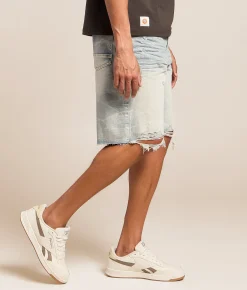 Bottoms|Shorts | Smoke Rise® Comfort Fit Stretch Short Stratus Blue